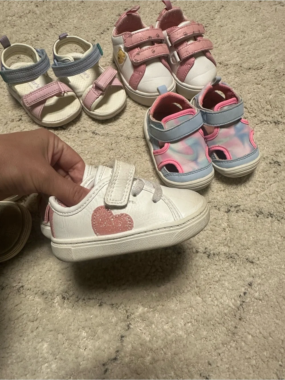 Lot of Toddler Girl Shoes 3C